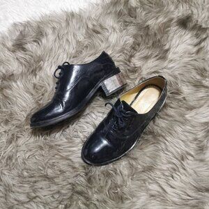 Each X Other Patent Block Heel  Shoes